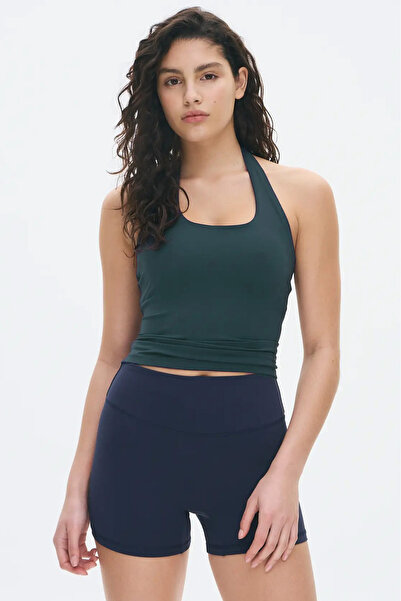 Madmext Γυναικεία μπλούζα Smoked λαιμόκοψη halter MG2680