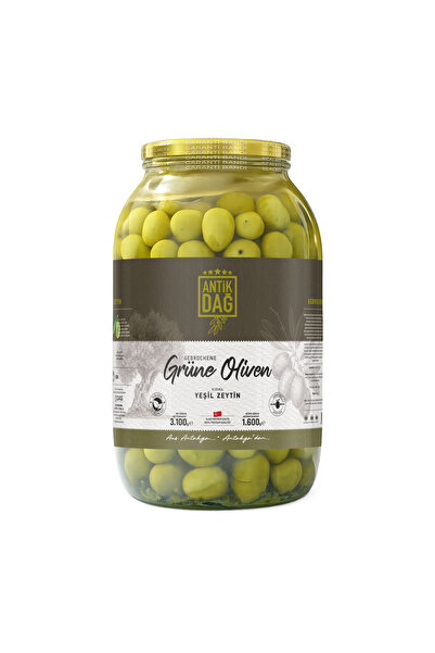| %100 Doğal Kırma Yeşil Zeytin | 1600GR