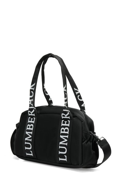 lumberjack Stn Bzy Dfl Omz 6Fx Black Women's Shoulder Bag