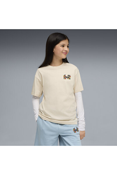 Puma Tricou grafic relaxat, anii '90, pentru tineri