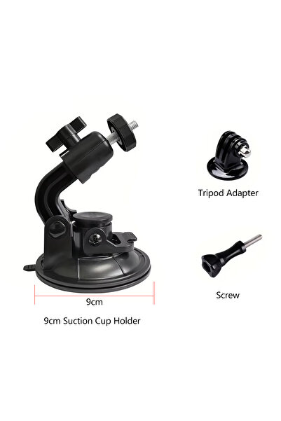 Choice3 Suction Cup B Kit Tri-angle Suction Cup Mount Car Holder for Gopro He...