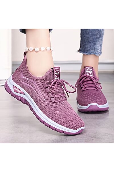 FASHION FlexStep Breathable Mesh Slip-On Walking Shoes for Women