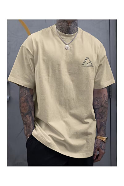 ZEMLİYA Unisex "Gândește în afara cutiei" cu imprimeu tricou -Stil modern