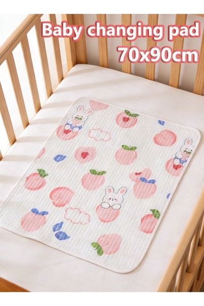 Generic 70x90cm Baby Waterproof Bed Pad Bed Wetting Pads Washable for Kids To...