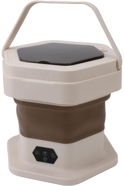 Arabest Mini Washer, 8L Capacity Washing Machine 2 in 1 Washing and Spin Smal...