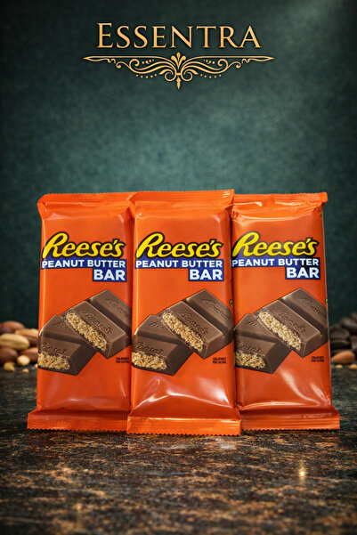 Essentra Home Reese's Peanut Butter Bar 3 Adet Fıstık Ezmeli Sütlü Çikolata