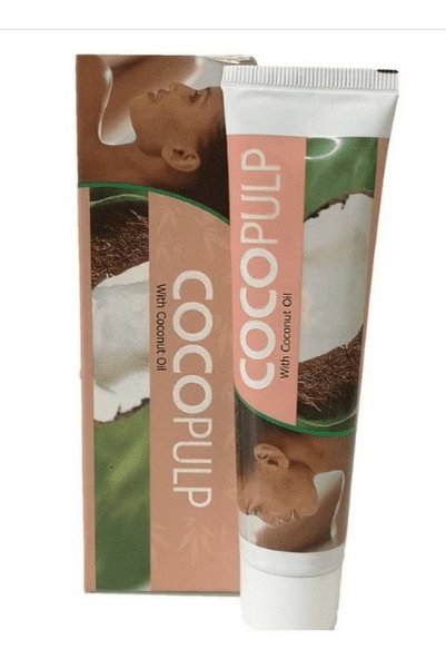 COCO PULP Coconut Oil 4-Piece Skincare Combo Set – Intesive Cream, Lightening Oil, Soap, and Body Lotion