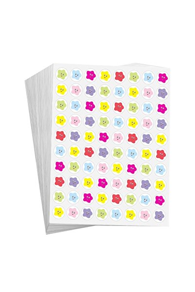 Arabest 1600pcs Happy Face Reward Stickers,Mixed Colorful Love Heart Stickers...