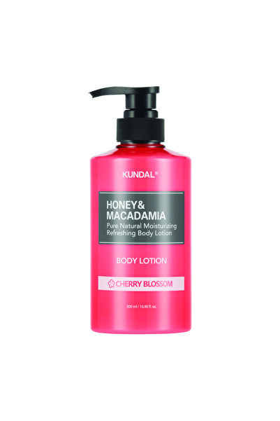 Kundal HONEY & MACADAMIA PURE BODY LOTION 500ML - CHERRY BLOSSOM