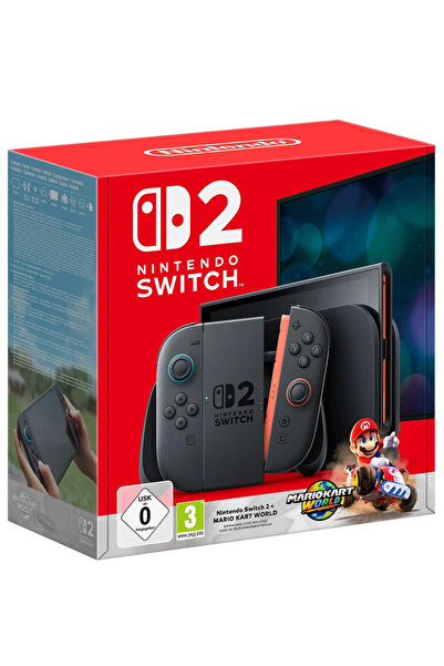 Nintendo Switch 2 Mario Kart Bundle Oyun Konsolu + Mario Kart Bundle Fiziki O...