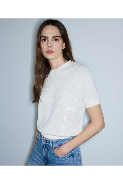 İpekyol Payetli triko