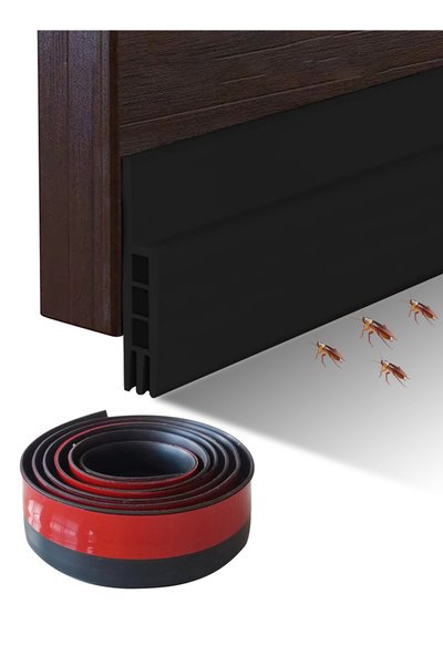 L&Wen Door Draft Stopper, Weather Stripping Door Seal, Self-Adhesive Soundpro...