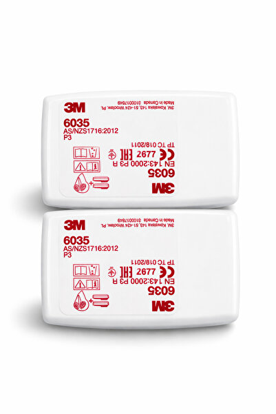3M 6035 P3 Partikül Filtresi (1 Çift)