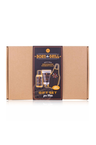 ACCENTRA Set cadou barbati, gel de dus, balsam after shave, sort gratar, Gift...