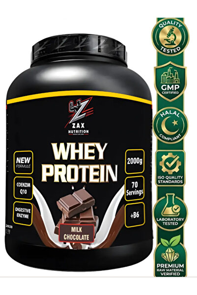 zax nutrition WHEY protein -MILK CHOCOLATE 2000 GR