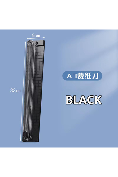 Choice6 blackA 1PC Portable A3/A4 Paper Cutter Trimmer, Uncharged Manual Cutt...