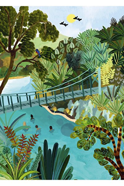 Pieces & Peace Παζλ 500 κομμάτια - Μπλε Λίμνες Νέας Ζηλανδίας (Pieces-Peace-F...