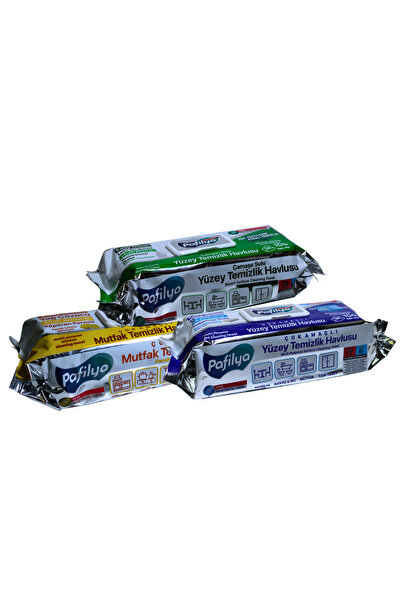 Pafilya Pachet Power Clean Trio – Șervețele Curățenie Casă (3 Tipuri)