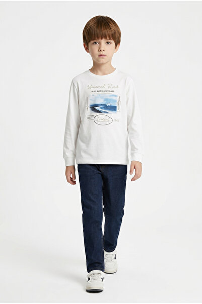 Zippy Bluza cu guler rotund