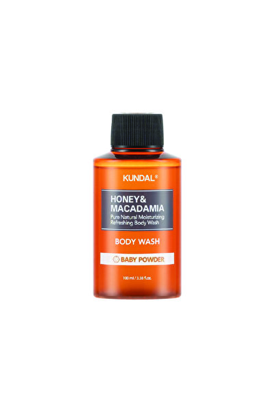 Kundal HONEY & MACADAMIA PURE BODY WASH 100ML - BABY POWDER