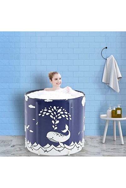 Arabest Portable Foldable Bathtub, Japanese Immersion Bathtub with Hot Foam I...