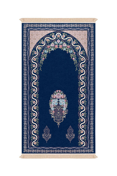 Bursa İpek Covoraș de rugăciune special țesut cu model de iederă în relief, a...