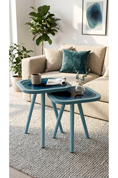 Atölye Ovo Vortex 2'li Zigon Seti (Cam Üst Yüzey)