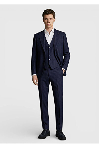 Ramsey بدلة سترة زرقاء داكنة