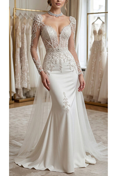 Paradise Collection Moda Evi Taşlı Gelinlik 2026