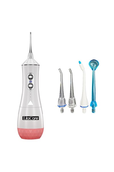 Lila Care Irigator oral Lila Care, portabil, USB, jet de apa dentar, rezervor...