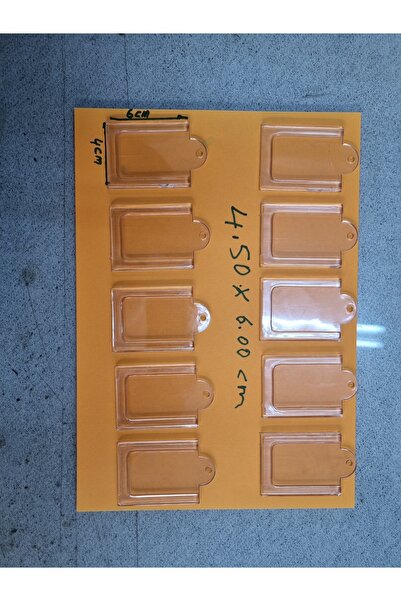 Muhtelif Hırdavat Resim cercevesi 4.50×6.00 cm Plastik 10 lu pk