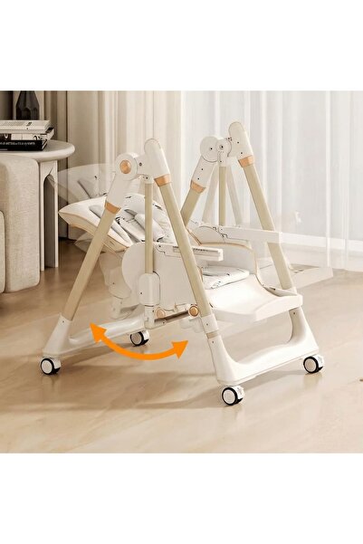 LOOFI كرسي طعام للأطفال قابل للطي متعدد الاستخدامات