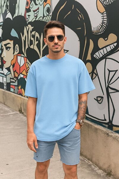 BENROMA Plain Oversized Unisex T-Shirt Yb6