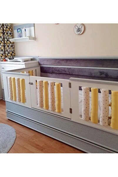 BEBEK KARYOLA PARMAKLIK KORUYUCU - MONTESSORI BOYUT (12Lİ PAKET)