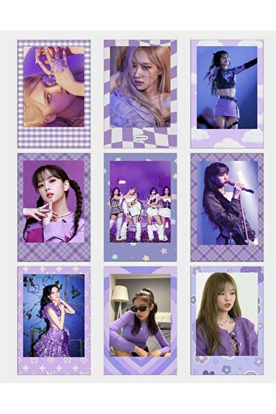 animeandyourworld BLACKPİNK JENNİE ROSE JİSOO LİSA 1 ADET FOTOKART PVC KAPLI ...