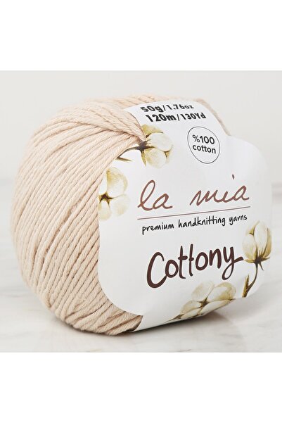 Leyaton La Mia Cottony Cream Baby Hand Knitting Yarn - P2-L002 - 33575 Lwlhm-...