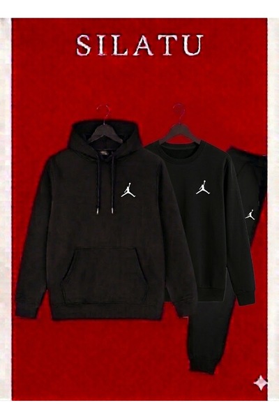 SILATU SET DE 3 PIESE CU GLUGĂ, TEPUNTE CU CAPOTĂ, CULOARE ZERO-YELLOW