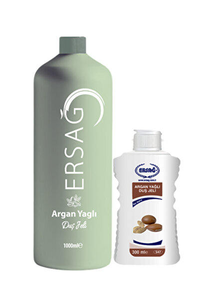 Ersağ Argan Oil Shower Gel with Apparatus 1000ml