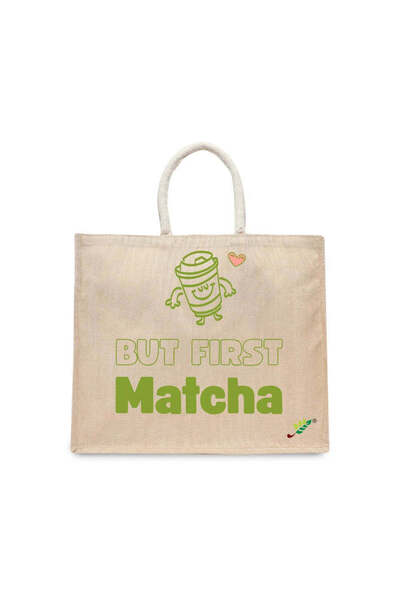 BYFT حقيبة تعليقة - مطبوع حقائب قطن أنيقة متعددة الاستخدامات بطبعة ماتشا، مكو...