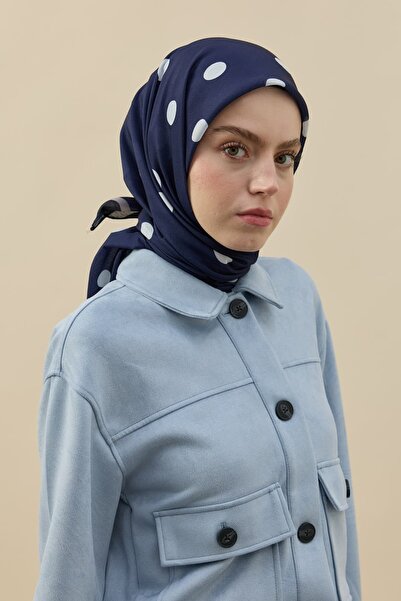 Modakaşmir Polkadot Pattern Lina Scarf