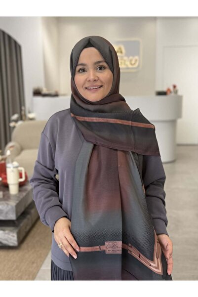 La Boutique Eşarp Güz Yaz Serinliği Organik Batik Desenli Şal