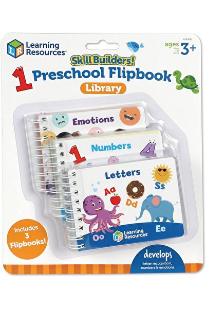 Learning Resources Skill Builders! Preschool Flipbook