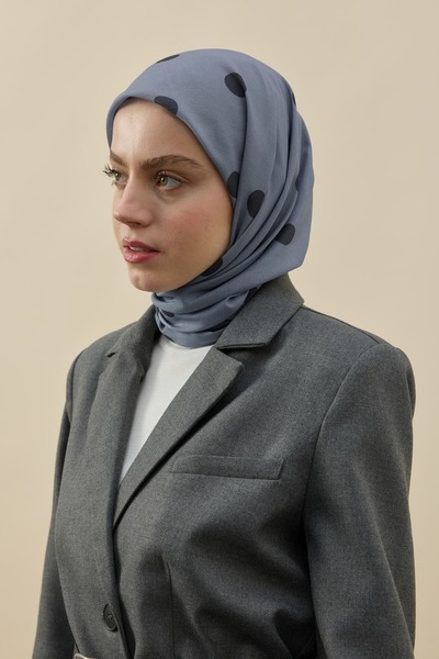 Modakaşmir Polkadot Pattern Lina Scarf
