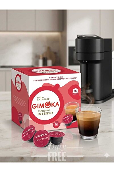 hijazigroup Gimoka Espresso Intenso Coffee Capsules 112 Gr