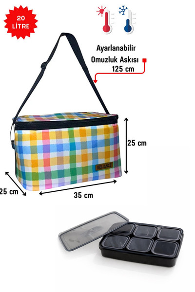 RELIANCE 20 літрів для перенесення їжі, термосумка-холодильник, сумка для пік...