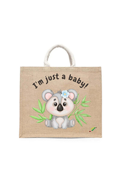 BYFT حقيبة تعليقة - أنا مجرد كوالا صغير، حقيبة حمل أنيقة متعددة الاستخدامات م...