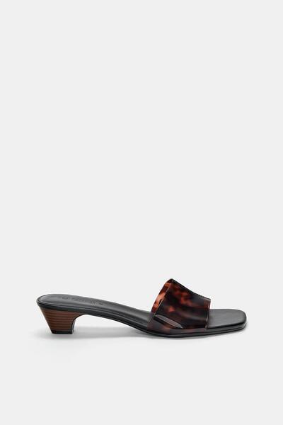 Pull & Bear Vinil topuklu sandalet