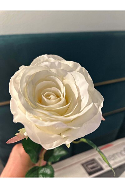 enzo de gasperi Buchet de 3 trandafiri albi artificiali