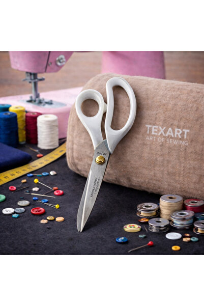 TEXART Art of Sewing TAKSUN TERZİ KUMAŞ-KAĞIT KESİM MAKASI GL-682