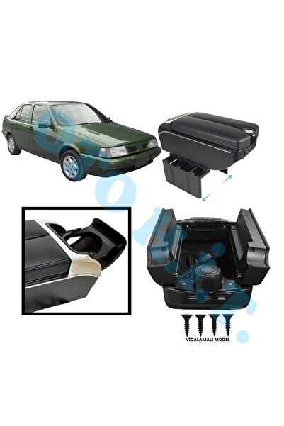 OTO H.İ.T. FİAT TEMPRA UYUMLU KOL DAYAMA KOLÇAK USB'Lİ BARDAKLIKLI ÇİFT AÇILI...
